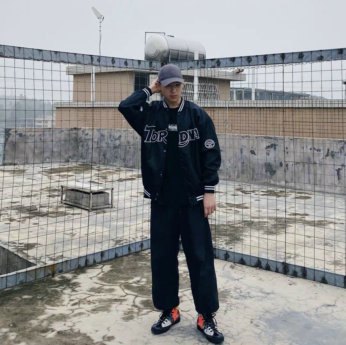 [HCM]Áo Bomber Jacket Bóng Chày TORONA Unisex (Đen)