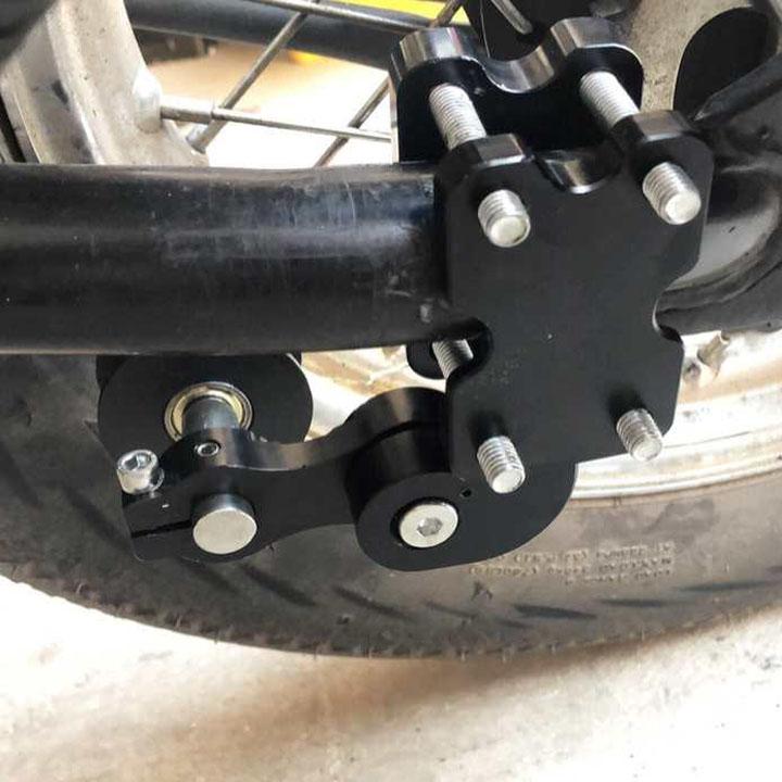 Bộ đỡ tăng xích xe tự động CNC
