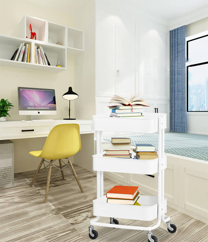 Kệ Để Đồ Đa Năng Có Bánh Xe K02