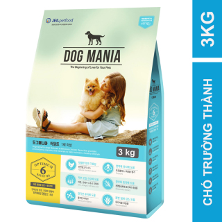 Thức ăn hạt cho chó Dog Mania 3 kg adult NEW DATE thumbnail