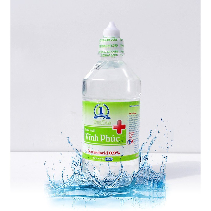 Nước Muối Súc Miệng Vĩnh Phúc Natri Clorid 0.9%
