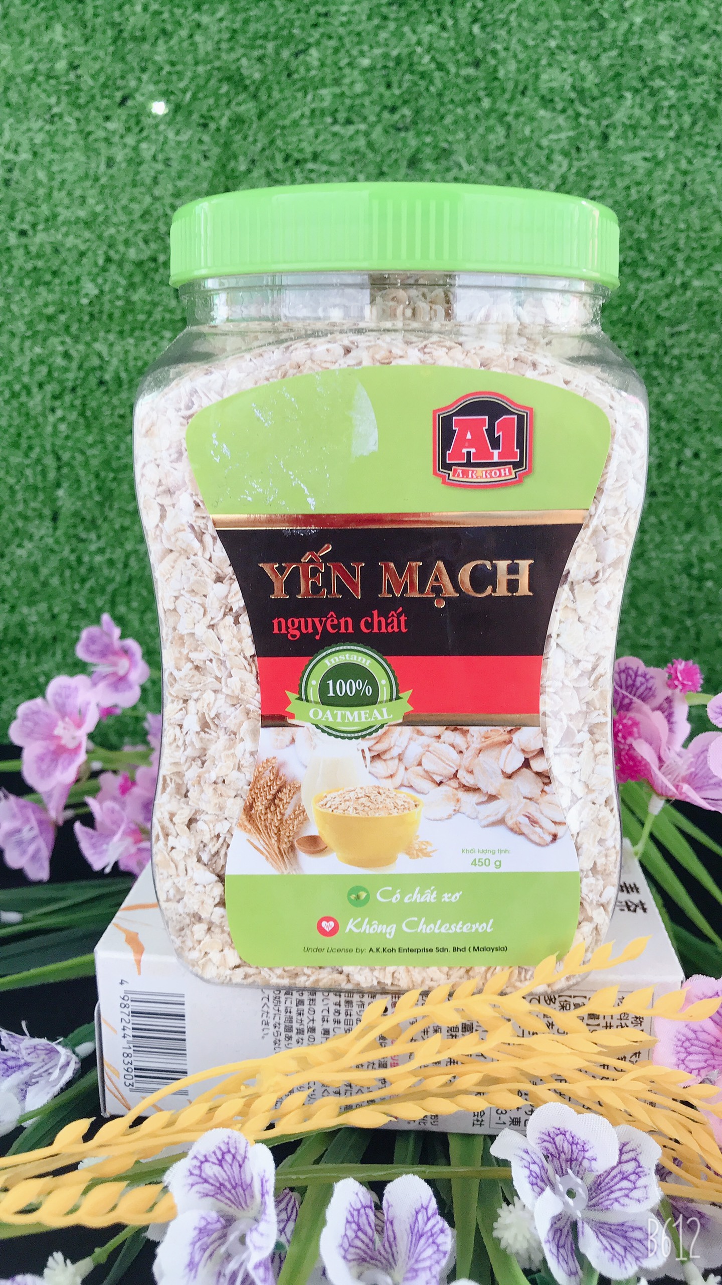 Yến Mạch Nguyên Chất A1 Hũ 450g