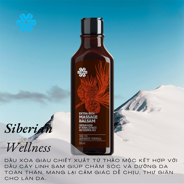 Dầu Siberian Balsam đa công dụng