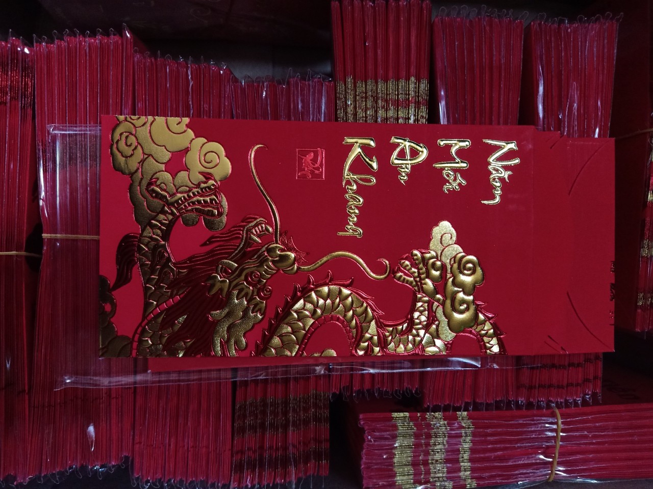 Bao Lì xì set 6 bao Tết Giáp Thìn 2024