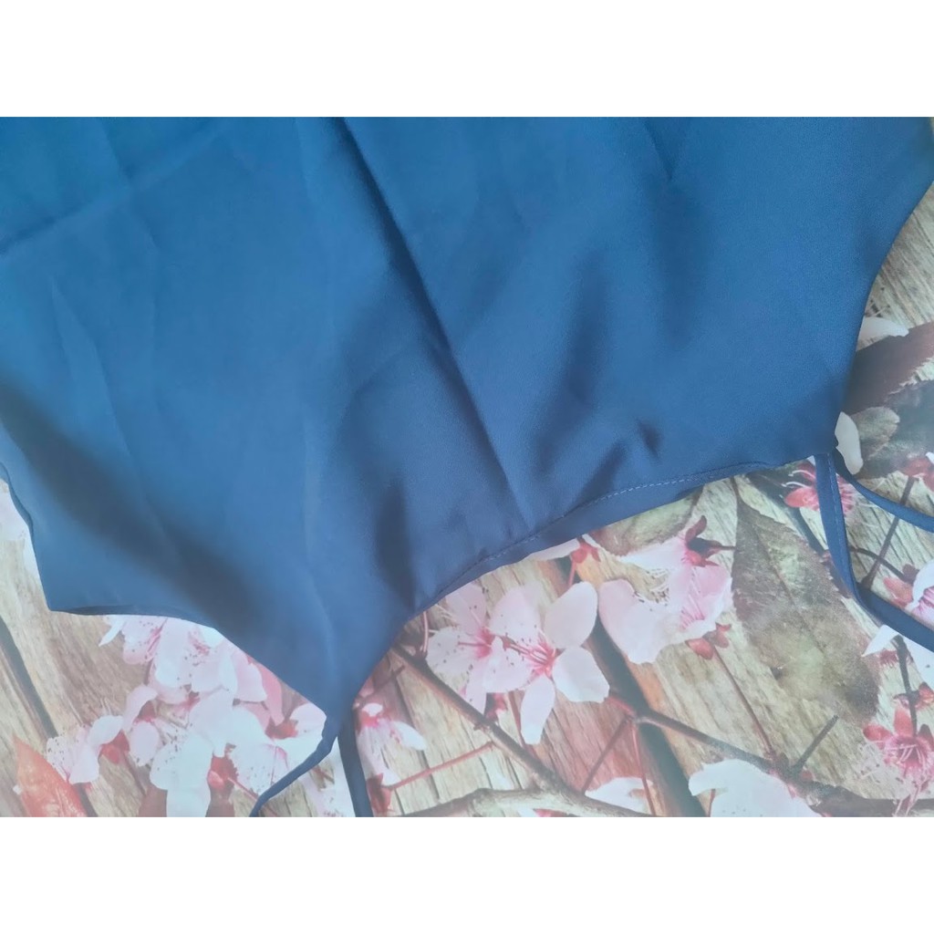 [Mã FASHIONT4WA2 giảm 10K đơn 50K] FEESHIP Váy 2 dây cổ tim đi biển siêu xinh hót hít