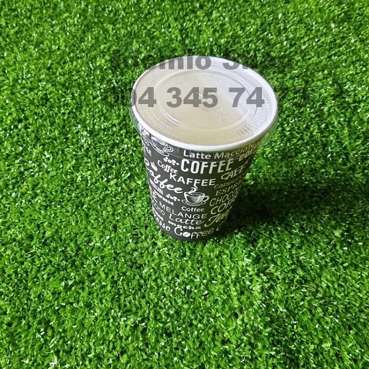 10 Cái Ly Cafe 390ml - Nắp