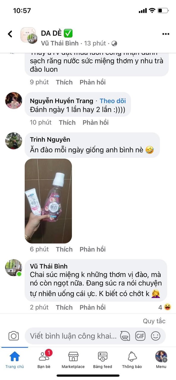 [GIẢM 5% ĐƠN 129K]Kem đánh răng - Nước xúc miệng Crest hương quả Đào