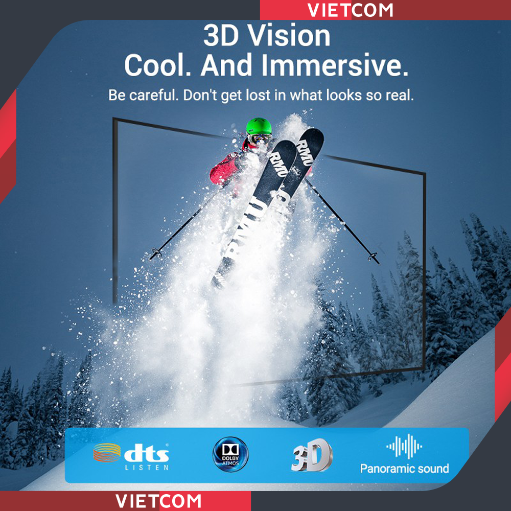 Cáp HDMI 2.1 Tốc độ cao 48Gbps 8K/60Hz Dynamic HDR - eARC - Hãng Vention 2M