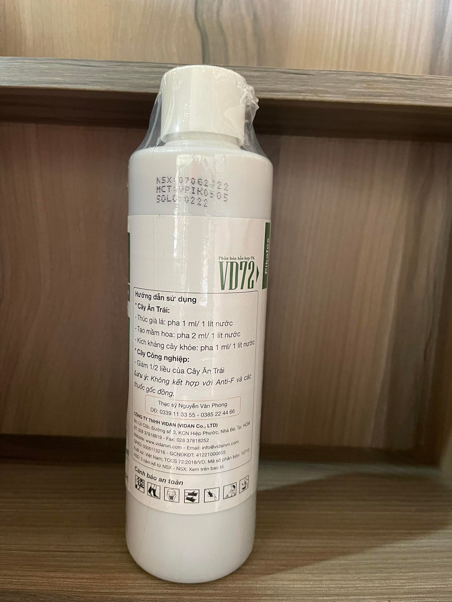 Phân bón Vidan Pikafos 500ml Giúp chặn đọt và thúc già lá