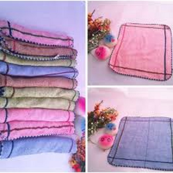 COM BO 10 Khăn mặt sợi cotton trẻ em