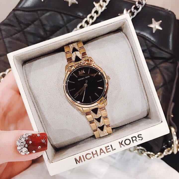 [HCM]Đồng hồ nữ dây kim loại MICHAEL KOR$ MK6672 - Fullbox Size 28mm Đồng hồ nữ mặt tròn chống nước  Đồng hồ nữ cao cấp