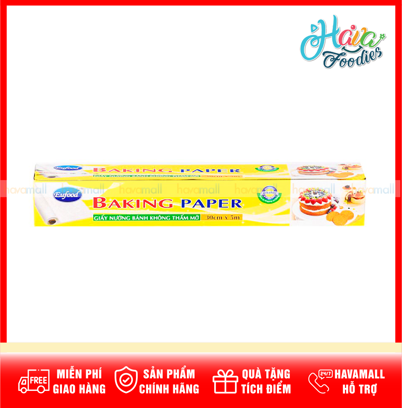Giấy Lót Nướng Bánh – Baking Parchment Paper