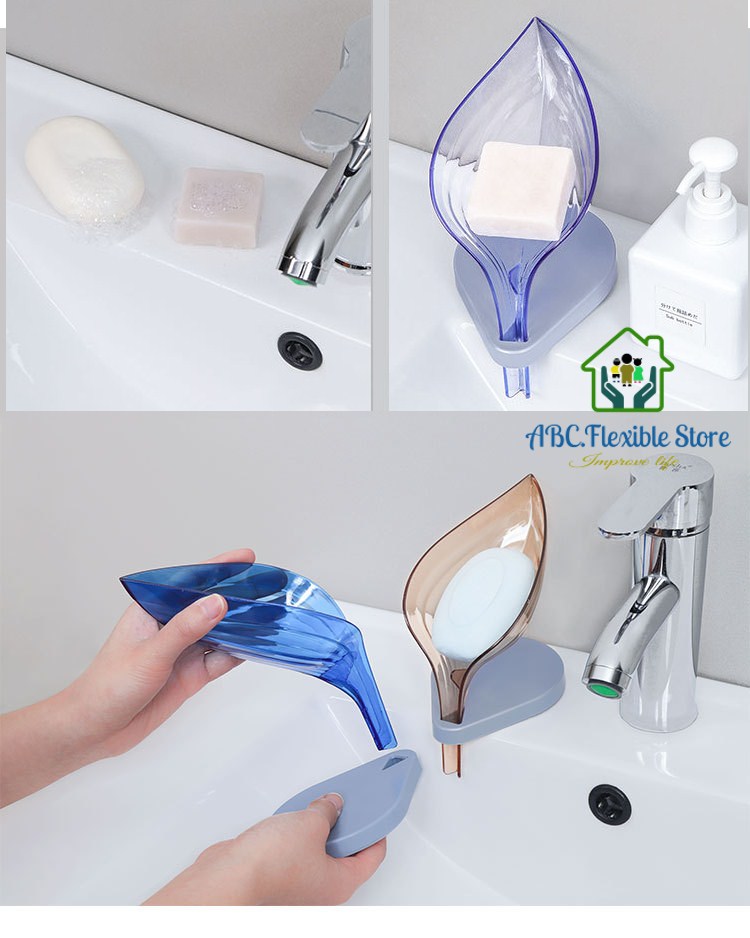 Khay Đựng Xà Phòng Hình Chiếc Lá