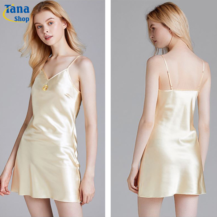 Váy ngủ lụa satin cao cấp