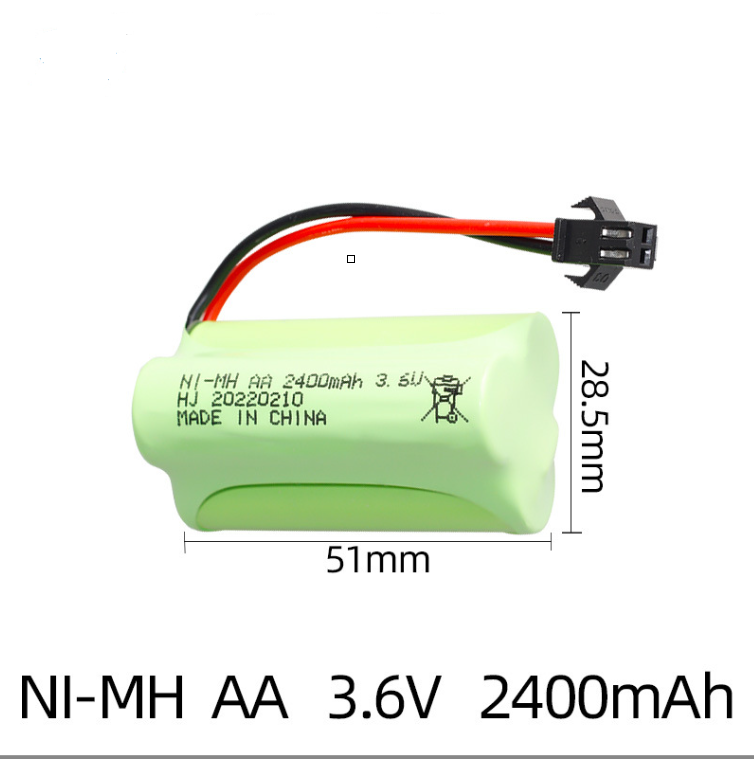 Pin v s c usb 6v 2400mah nimh xe i u khi n t xa ch i r mixasale