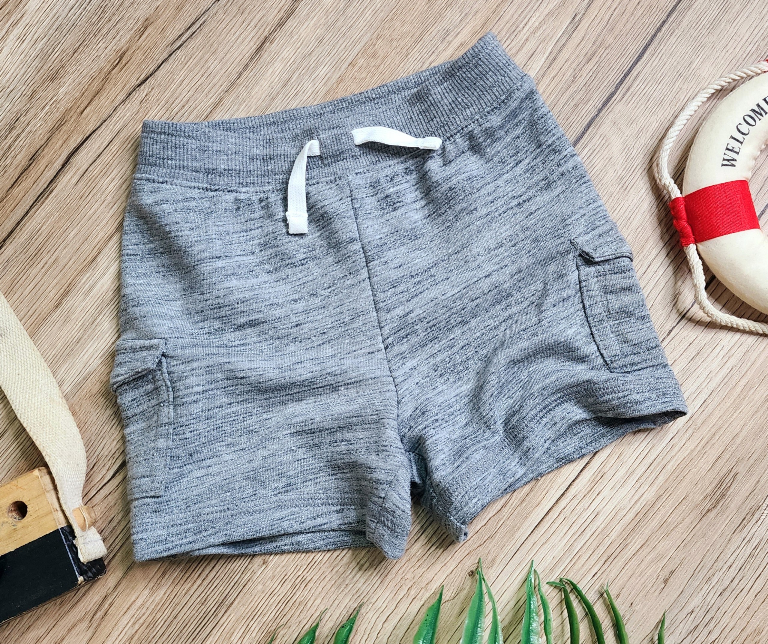 Quần short bé trai chất thun da cá mềm Jumpingbean