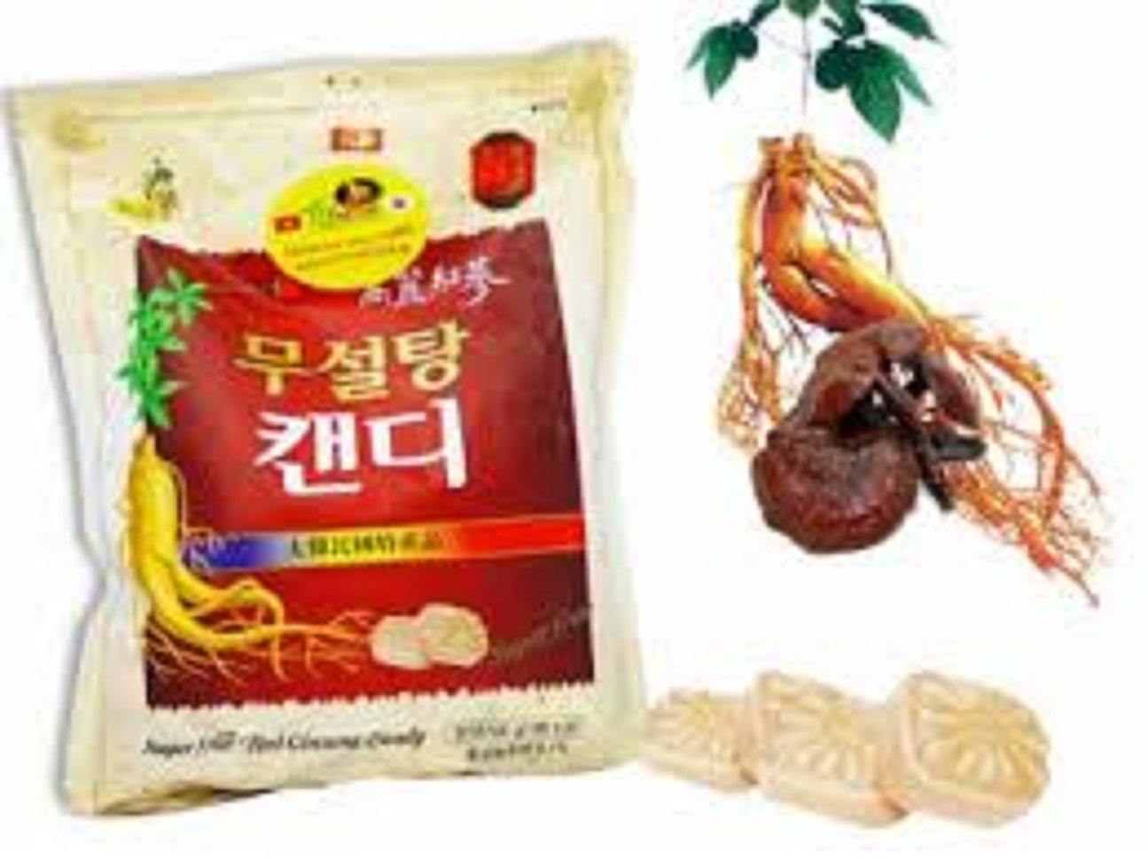 [HCM]Kẹo hồng sâm không đường Hàn Quốc 500g
