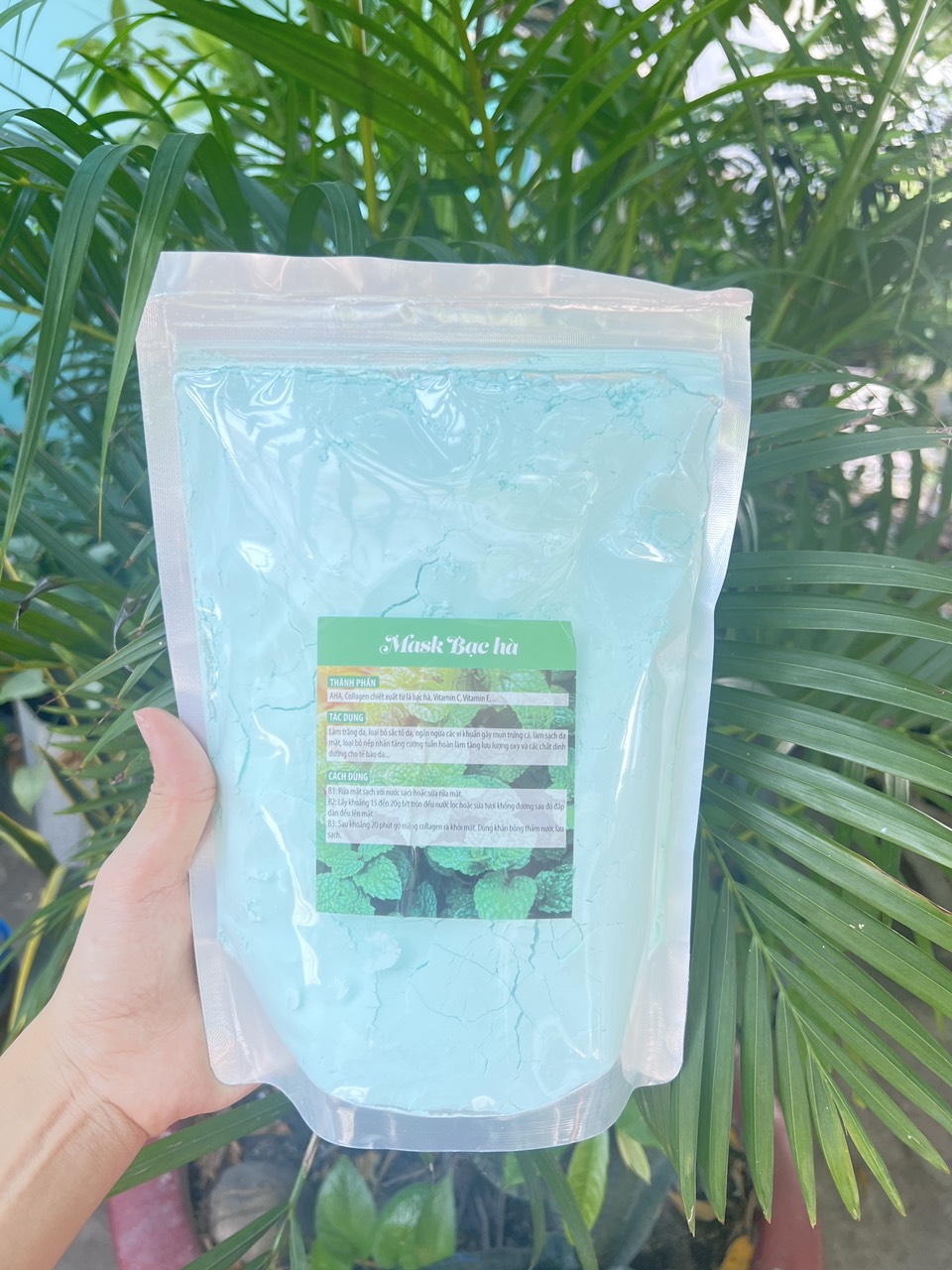 [HCM]Bột Bạc Hà - Bột đắp mặt nạ bạc hà cao cấp / gói 1 kg
