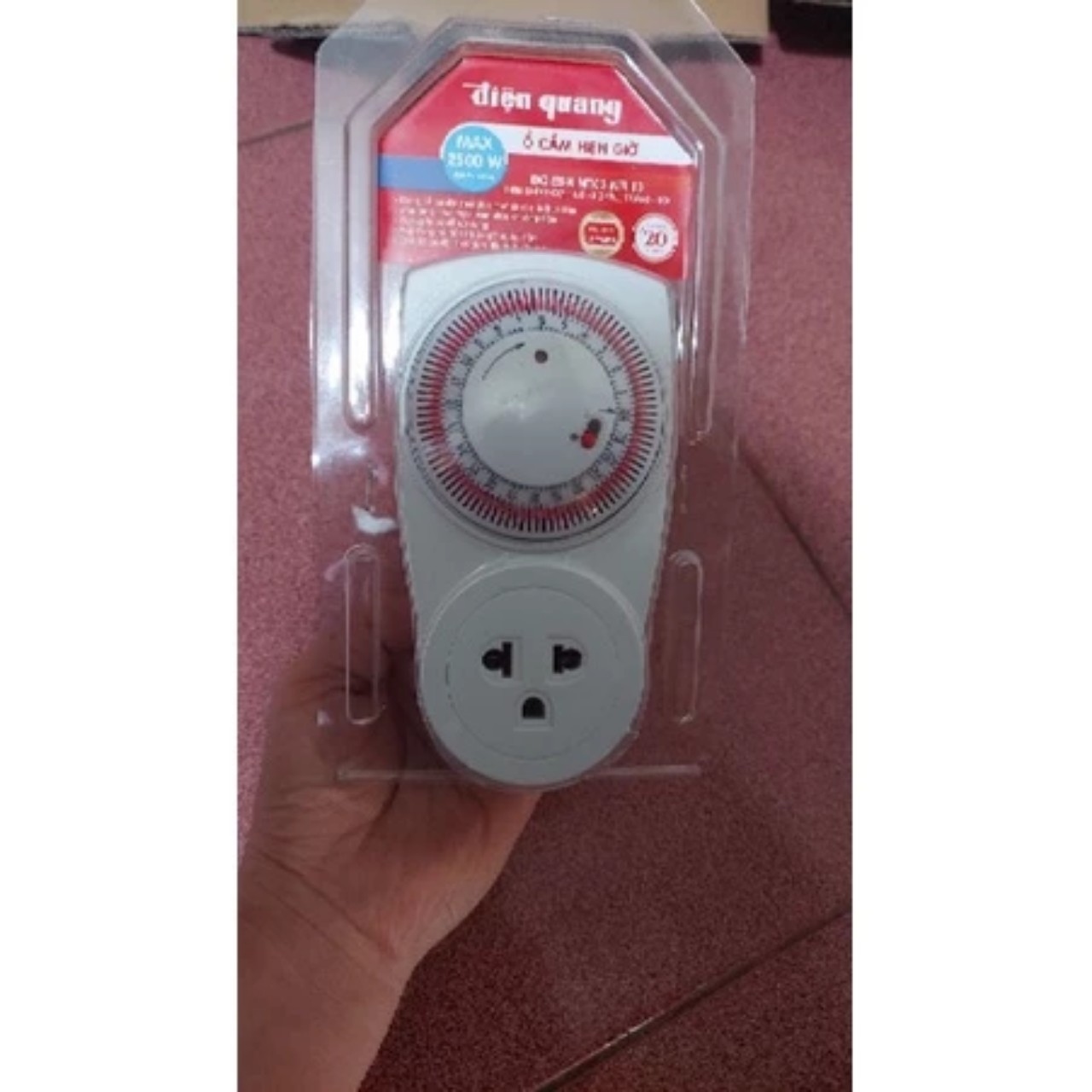 Ổ cắm hẹn giờ Điện Quang