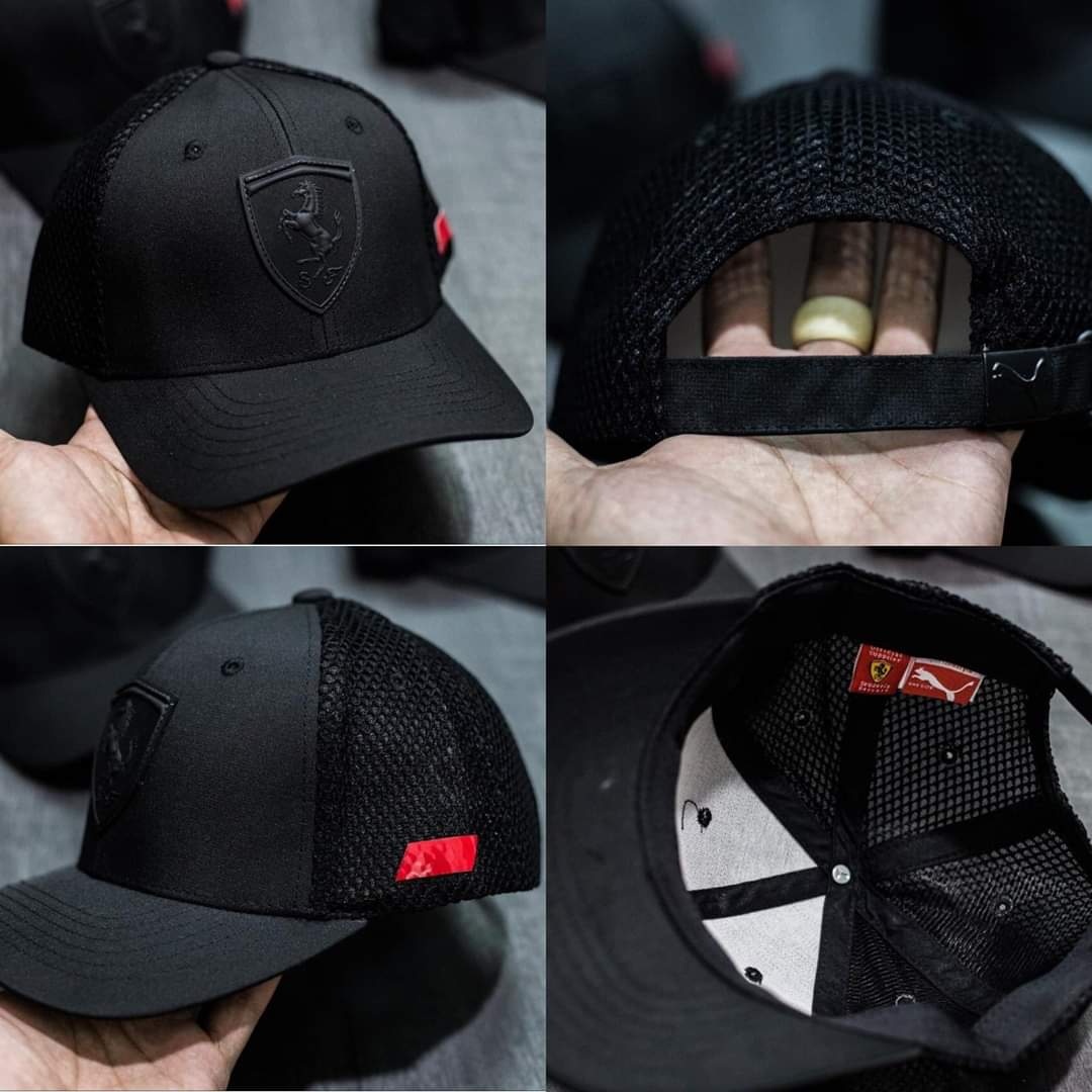 Mũ lưỡi trai nam nữ tem xe ferrari