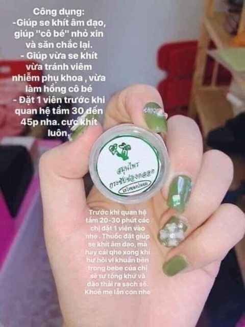 [HCM]viên se khit thai lan 1 hộp 10v