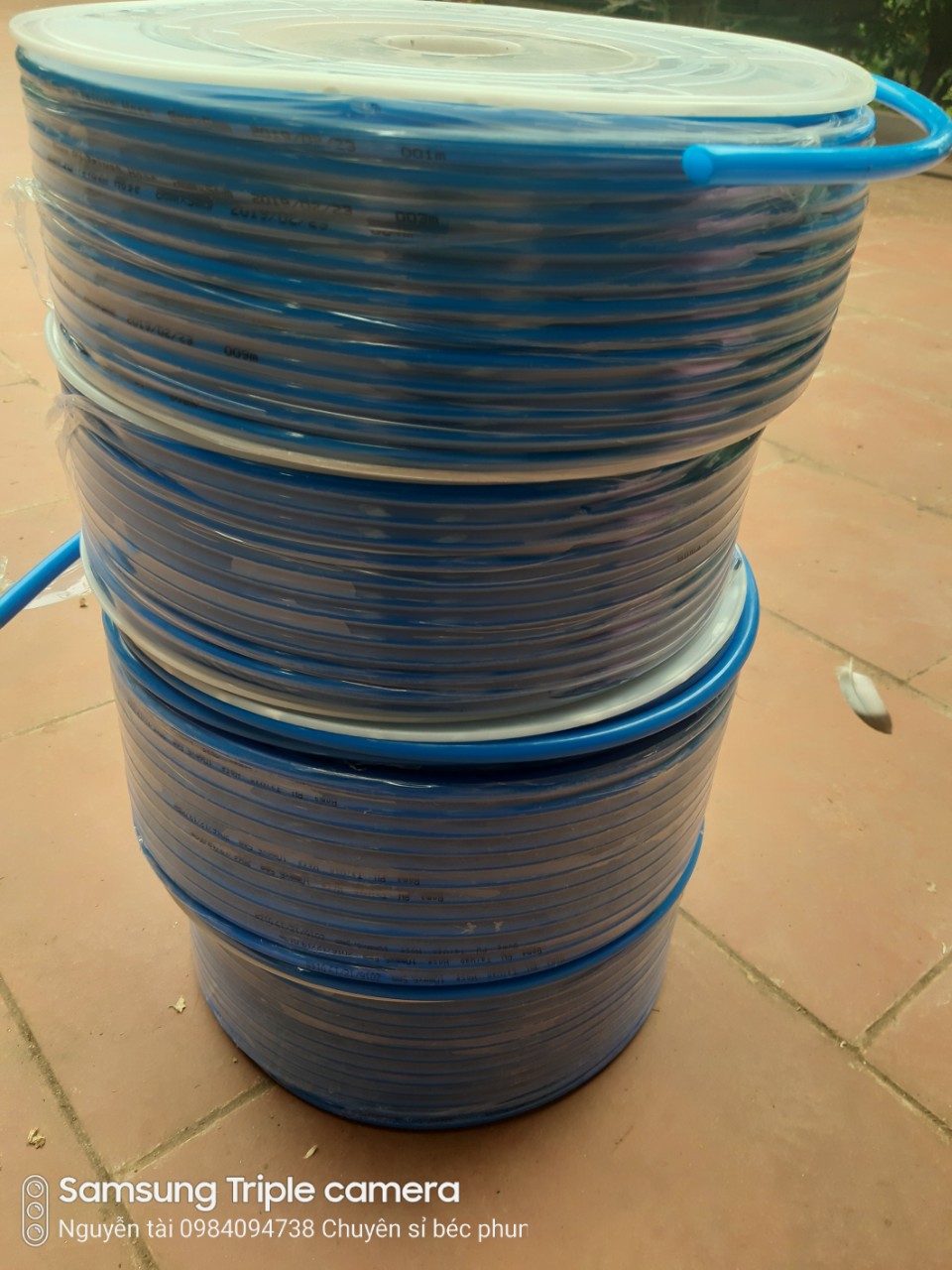 10M Ống Pe phi 8 - phi 10 - phi 12mm   - khách vui lòng chọn