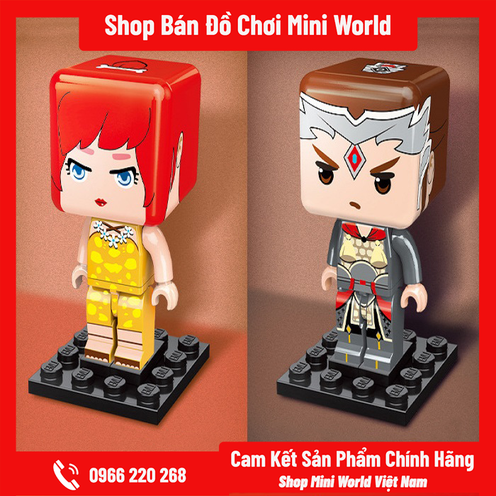Mô hình Mini World Nhân Vật Bí Ẩn [Trọn Bộ Gồm 8 Hộp]