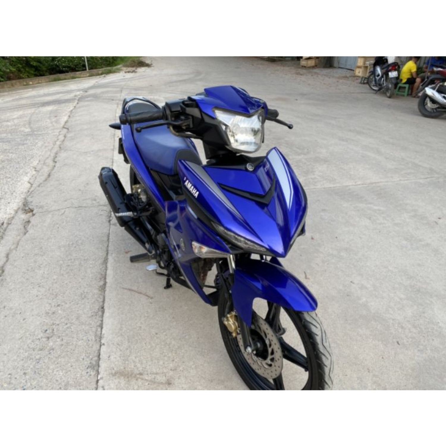 Tem Rời Exciter 150 Zin 2017 Xanh Gp - Tem Lụa Cao Cấp