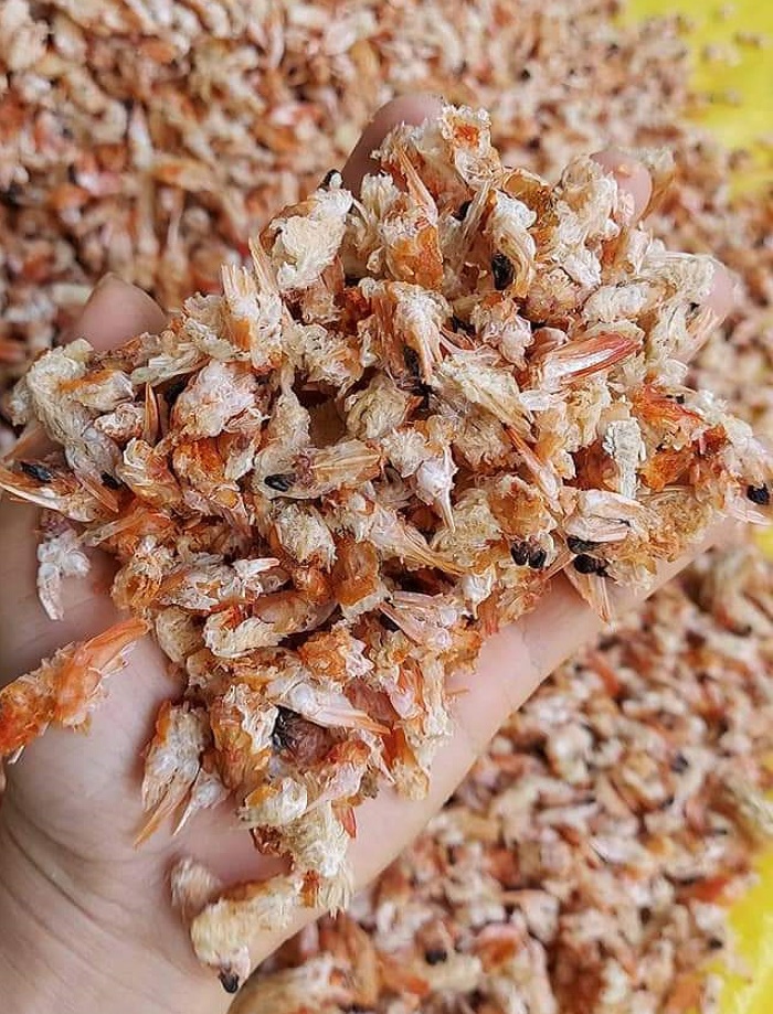 1 KG ĐẦU TÔM BIỂN SẤY KHÔ ĐẶC SẢN CÀ MAU
