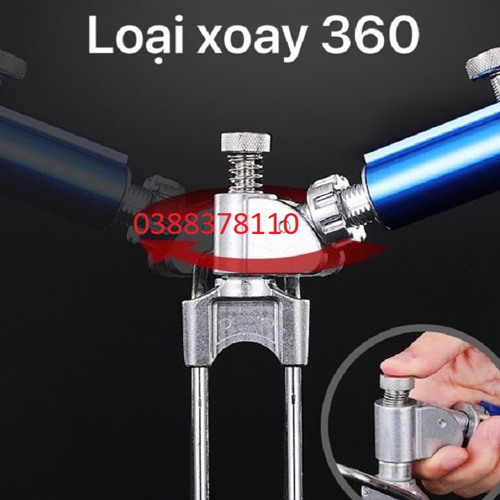 Chân Cắm Đất Inox Gác Cần Câu Cá