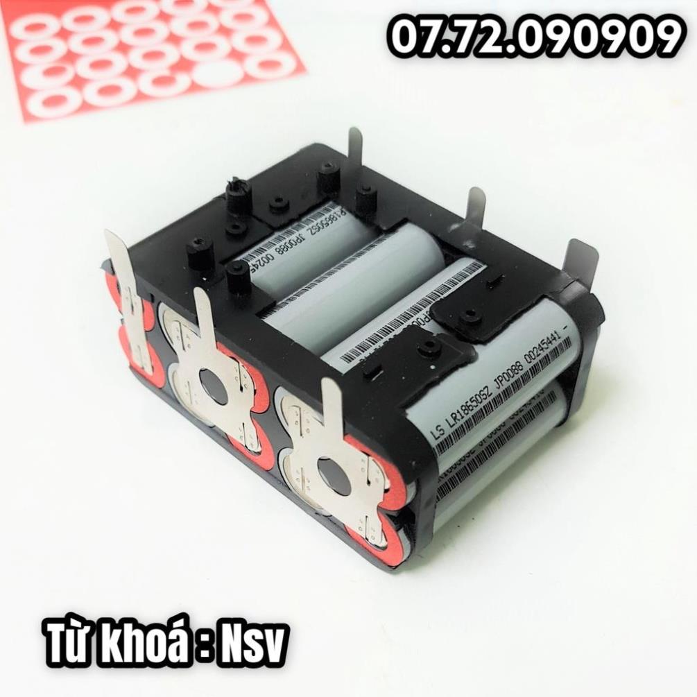 Nsv khối pin 5s 21v 10 cell 65a đóng sẵn. chính hãng samsung, lishen. dung lượng cao, dòng xả pin cao - limo