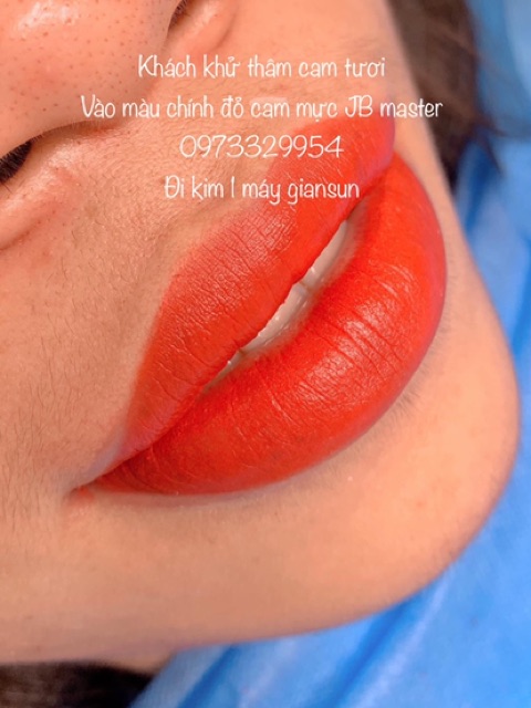 Mực siêu phá thâm cam tươi JB master 10ml