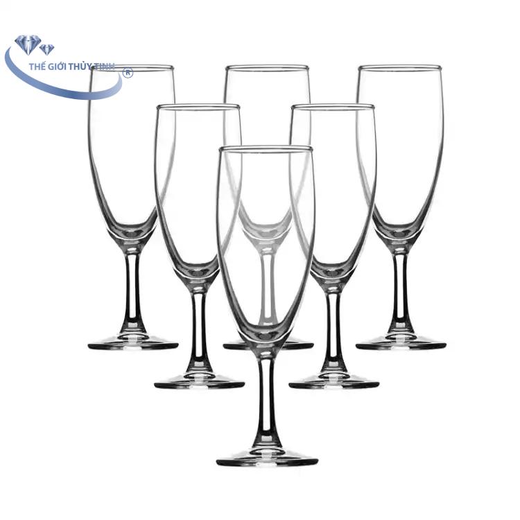 BỘ 6 LY RƯỢU CHAMPAGNE PHA LÊ 174ML - EJ5005
