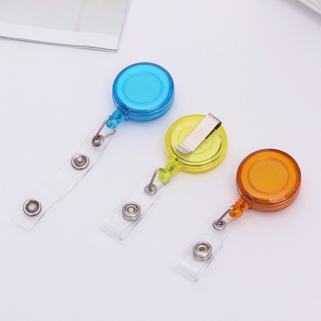 Dây đeo thẻ YOYO mặt cười dạng rút