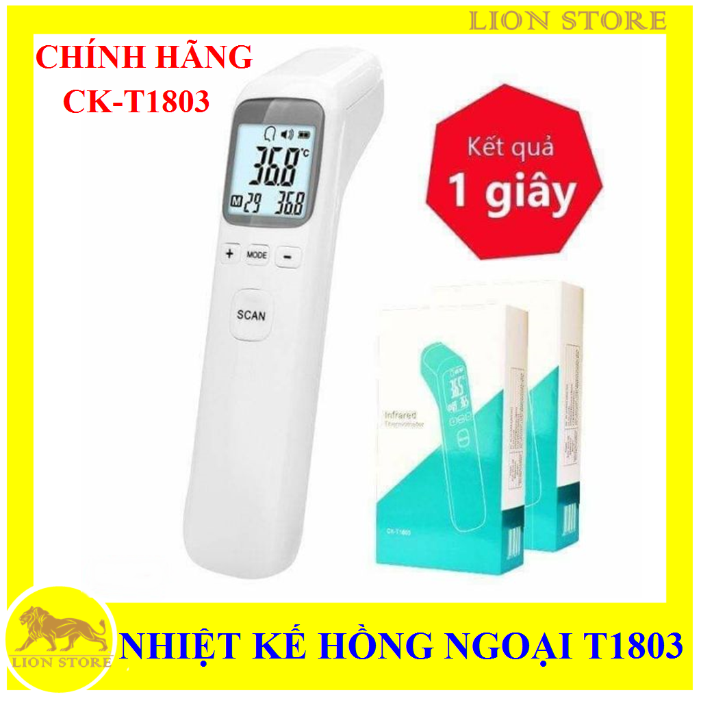 Nhiệt Kế điện tử Hồng Ngoại cho bé CK - T1803 Chính Hãng