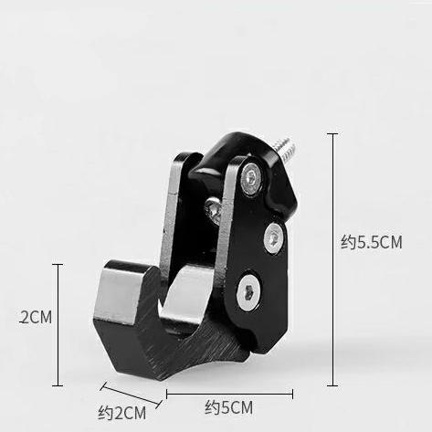 xe may  Móc Treo Biker CNC cho xe máy cao cấp (màu đen )