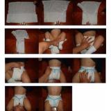 03 baby diaper holders baby supply with plastic diaper buckle, comfortable and safe MS11