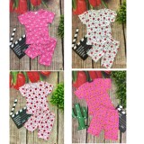 2 bộ quần áo cotton cho bé gái mầu sắc bất kỳ