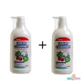 2 chai Nước rửa bình sữa Pigeon 700ml