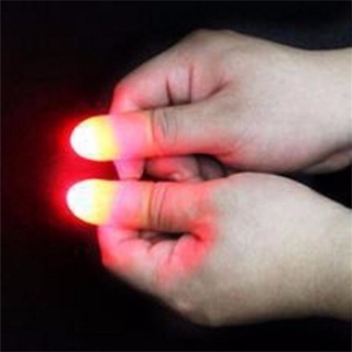 Bộ đồ chơi ngón tay phát sáng bằng chất liệu cao su với màu sắc ngẫu nhiên - INTL thumbnail
