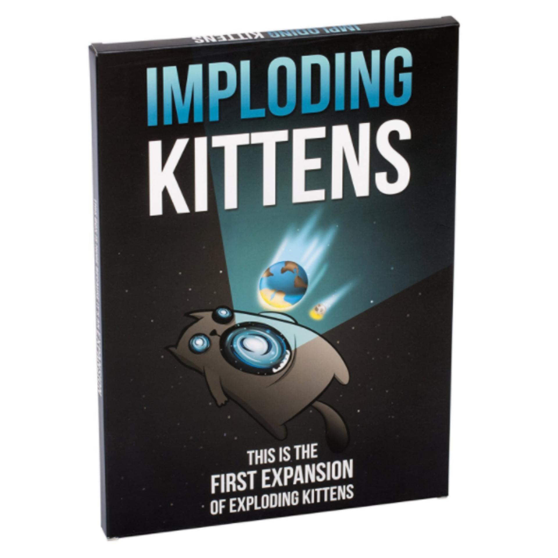 [HCM SHIP NHANH]Bài mèo nổ bản mở rộng - Imploding Kittens (màu đen)