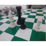 Bàn cờ vua da quân nhựa