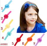 Băng đô cho bé gái mầu vàng nhạt (AHBĐ21 số 3)