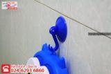 Bệ tiểu gắn tường chim Cú Mèo 2017 (Xanh lam)