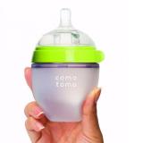 [HCM]Bình sữa COMOTOMO 150ml siêu mềm (xanh)