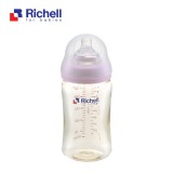 [HCM] Bình sữa PPSU cổ rộng Richell (260ml) RC52920