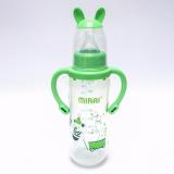 Bình sữa trẻ em chất lượng cao matsu 250ml/9oz bpa free 100% có quai cho bé tự cầm