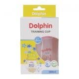 Bình uống nước có ống hút Dolphin 280ml