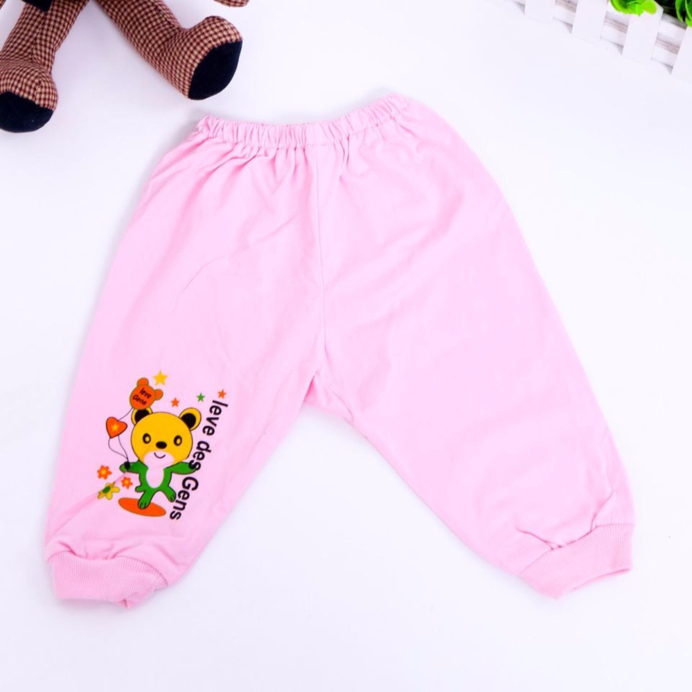 Bộ 10 quần dài in hình thú cho bé ( size số 1)