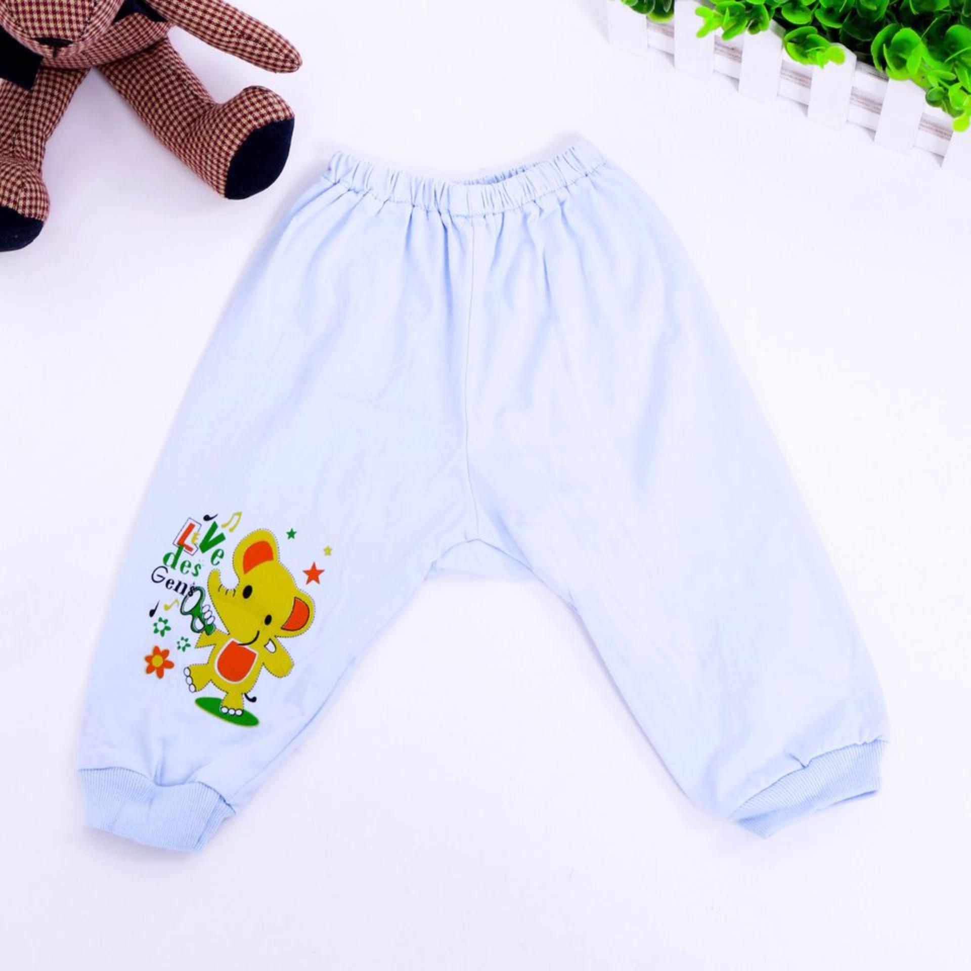 Bộ 10 quần dài in hình thú cho bé ( size số 2)